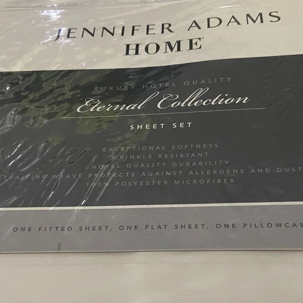 COPY - Jennifer Adams Eternal Sheet Set, 3-Piece Polyester Microfiber 3 pc set …